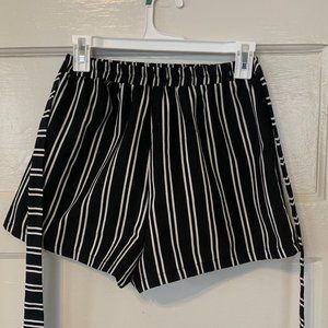 LUSH pinstripe shorts